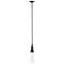 Fritz Mini Pendant - Black Finish - Clear Glass