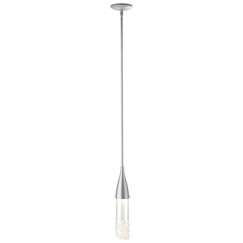 Image 1 Fritz Mini Pendant - Vintage Platinum Finish - Clear Glass