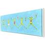 2_Froggy Beach Party 35"W x 13"H Canvas more views
