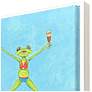 3_Froggy Beach Party 35"W x 13"H Canvas more views