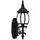 Frontenac 20" High Textured Black Outdoor Wall Light