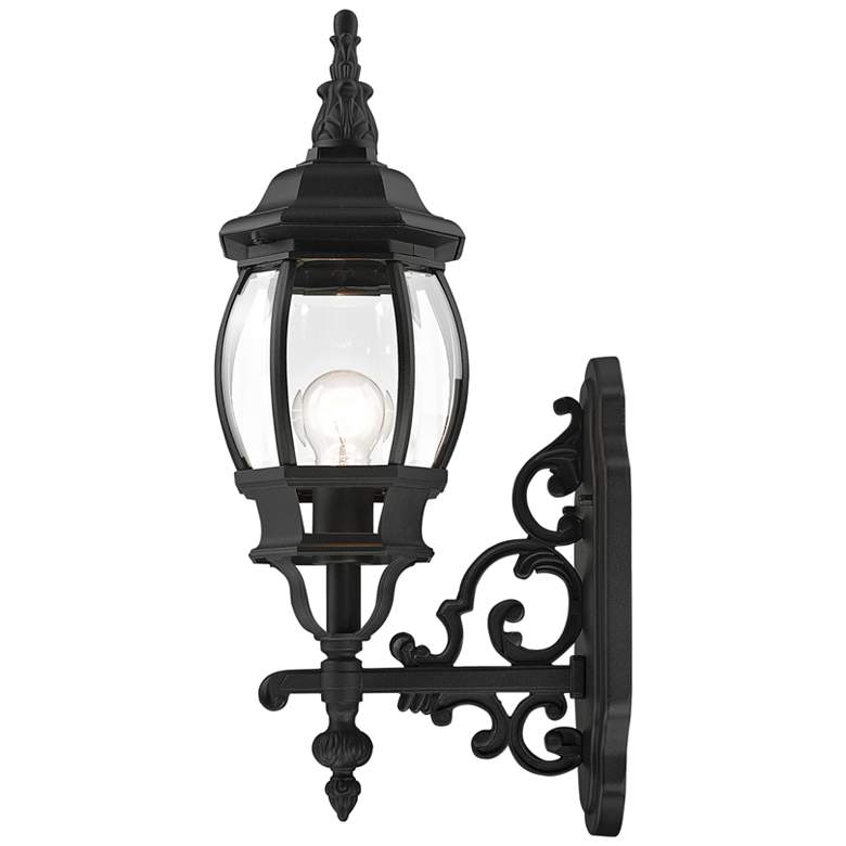 Image 3 Frontenac 20 inch High Textured Black Outdoor Wall Light more views