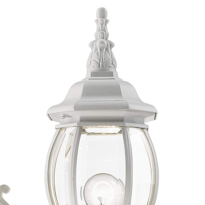 Image 3 Frontenac 21" High White Upward Lantern Outdoor Wall Light more views