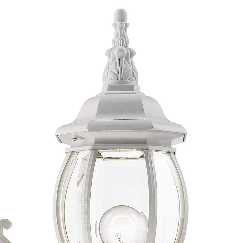 Image 3 Frontenac 21 inch High White Upward Lantern Outdoor Wall Light more views