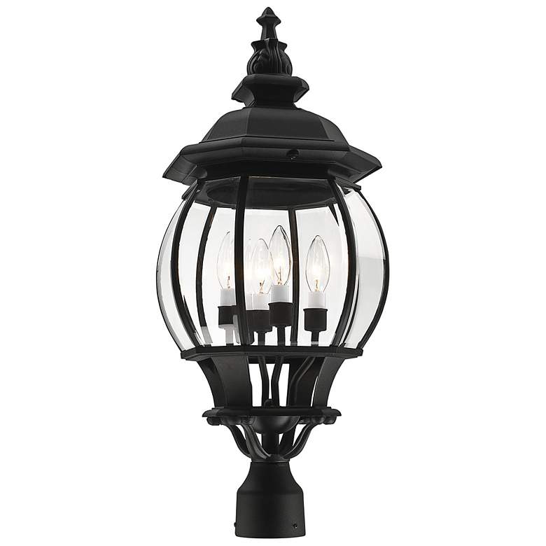 Image 7 Frontenac 26 1/2" High Black 4-Light Outdoor Post Lantern more views