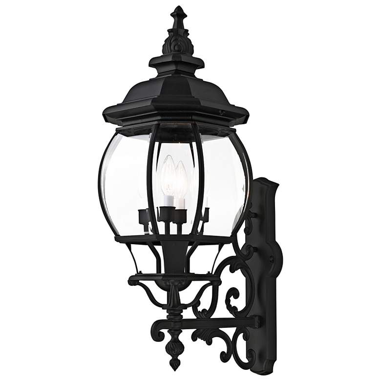Image 5 Frontenac 28 1/2"H 4-Light Textured Black Outdoor Wall Light more views