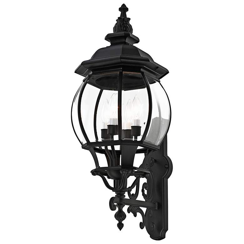 Image 6 Frontenac 28 1/2"H 4-Light Textured Black Outdoor Wall Light more views