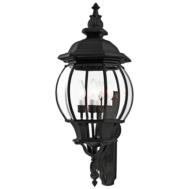 Image 7 Frontenac 28 1/2"H 4-Light Textured Black Outdoor Wall Light more views