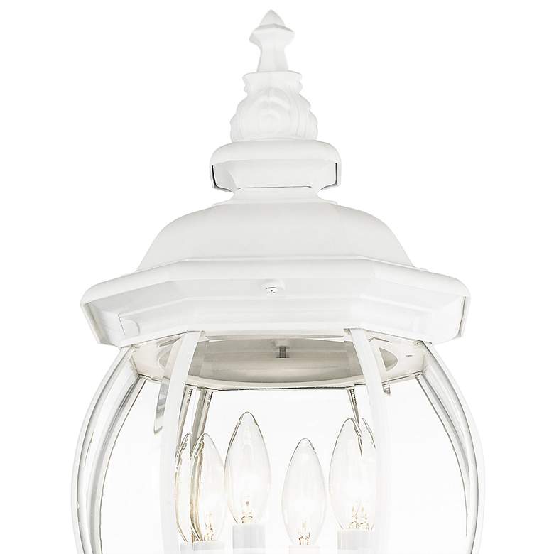 Image 2 Frontenac 30" High White Upward Lantern Outdoor Wall Light more views