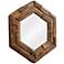 Frontier 32" Round Large Hexagon Wall Mirror