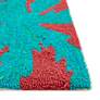 Frontporch Beach Trip 147504 30"x48" Turquoise Outdoor Rug
