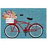 Thumbnail2 of Frontporch Bike Ride 443403 20"x30" Blue Outdoor Area Rug