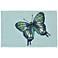 Frontporch Butterfly 181406 2'6"x4' Blue Outdoor Area Rug