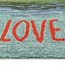 Frontporch Live Love Lake 450703 30"x48" Water Outdoor Rug