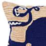 2_Frontporch Octopus Navy 18" Square Indoor-Outdoor Pillow more views