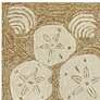 Thumbnail3 of Frontporch Shell Toss 140822 20"x30" Natural Outdoor Rug more views