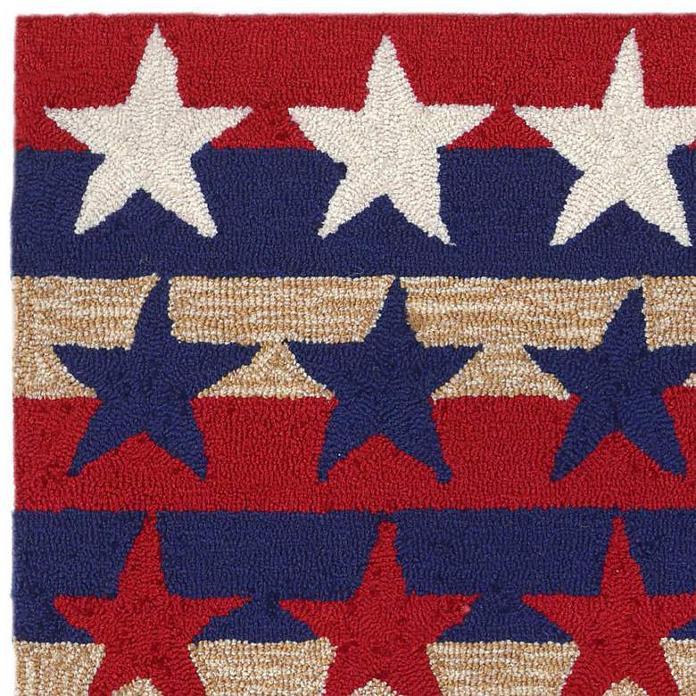Image 3 Frontporch Stars and Stripes 180414 30"x48" Americana Rug more views