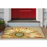 Thumbnail1 of Frontporch Sunflower 141709 24"x36" Yellow Outdoor Area Rug