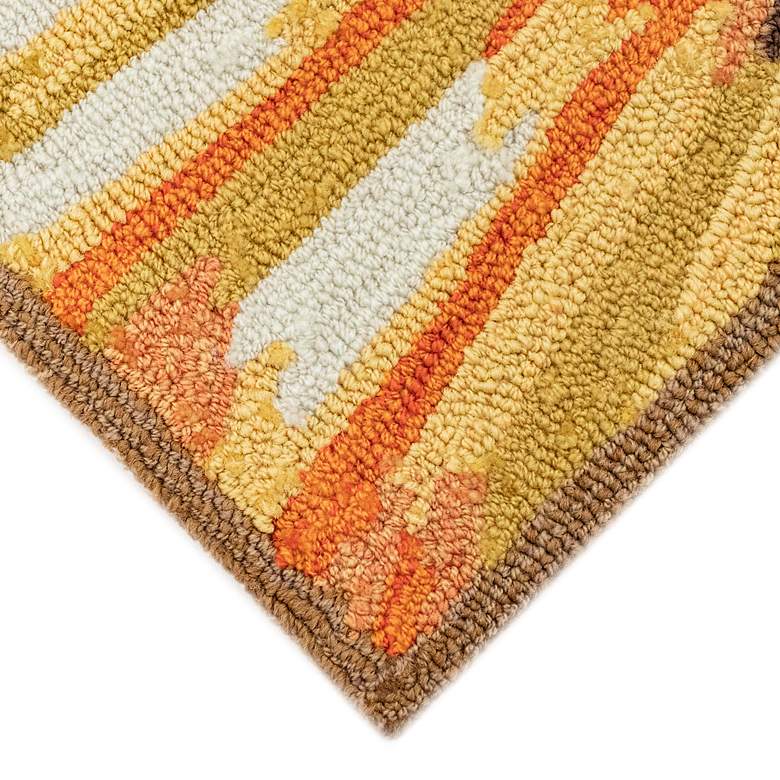 Image 4 Frontporch Sunflower 141709 30"x48" Yellow Outdoor Area Rug more views