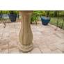 Frost 44 1/4" High 3-Tier Outdoor Garden Solar Fountain