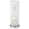 Frosted Glass Cylinder 14 1/4" High Accent Table Lamp