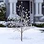 Frosty 55" High LED Decorative Christmas Snowflake Tree