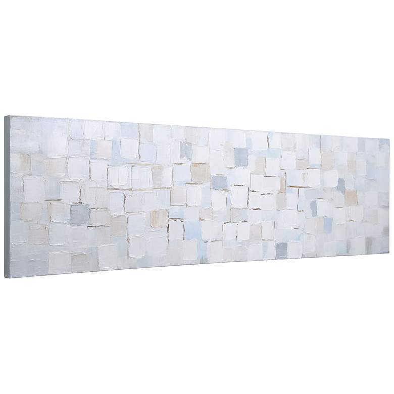Image 6 Frozen Tundra 72" Wide Textured Metallic Canvas Wall Art more views