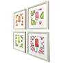 2_Fruity Popsicles 15"W x 15"H Framed Art Set of 4 more views