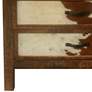 3_Ft. Worth 30" Wide Brown Cowhide 3-Drawer Accent Chest more views
