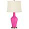 Fuchsia Anya Table Lamp with Dimmer