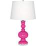 Fuchsia Apothecary Table Lamp with Dimmer