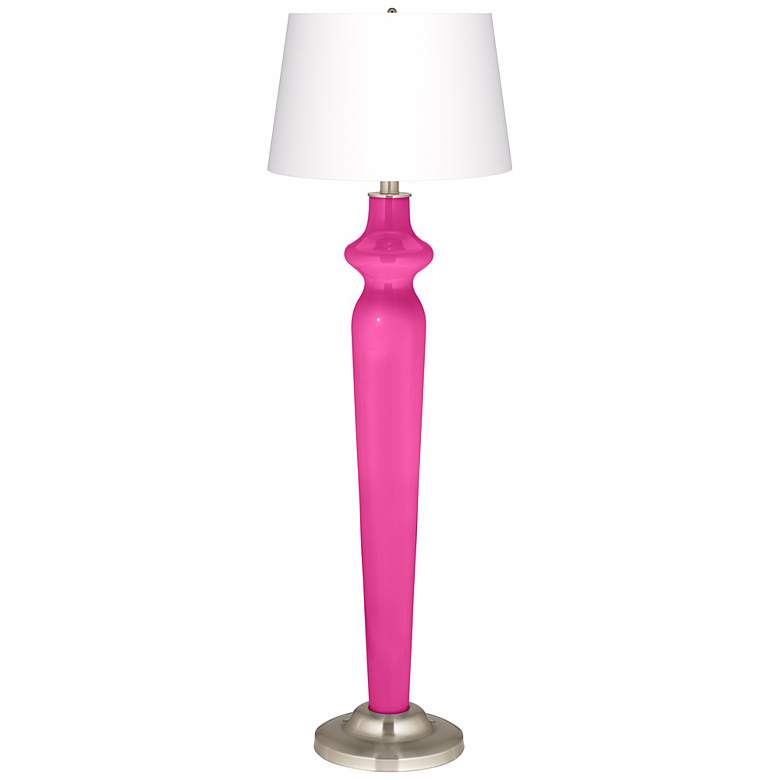 Image 1 Fuchsia Lido Floor Lamp