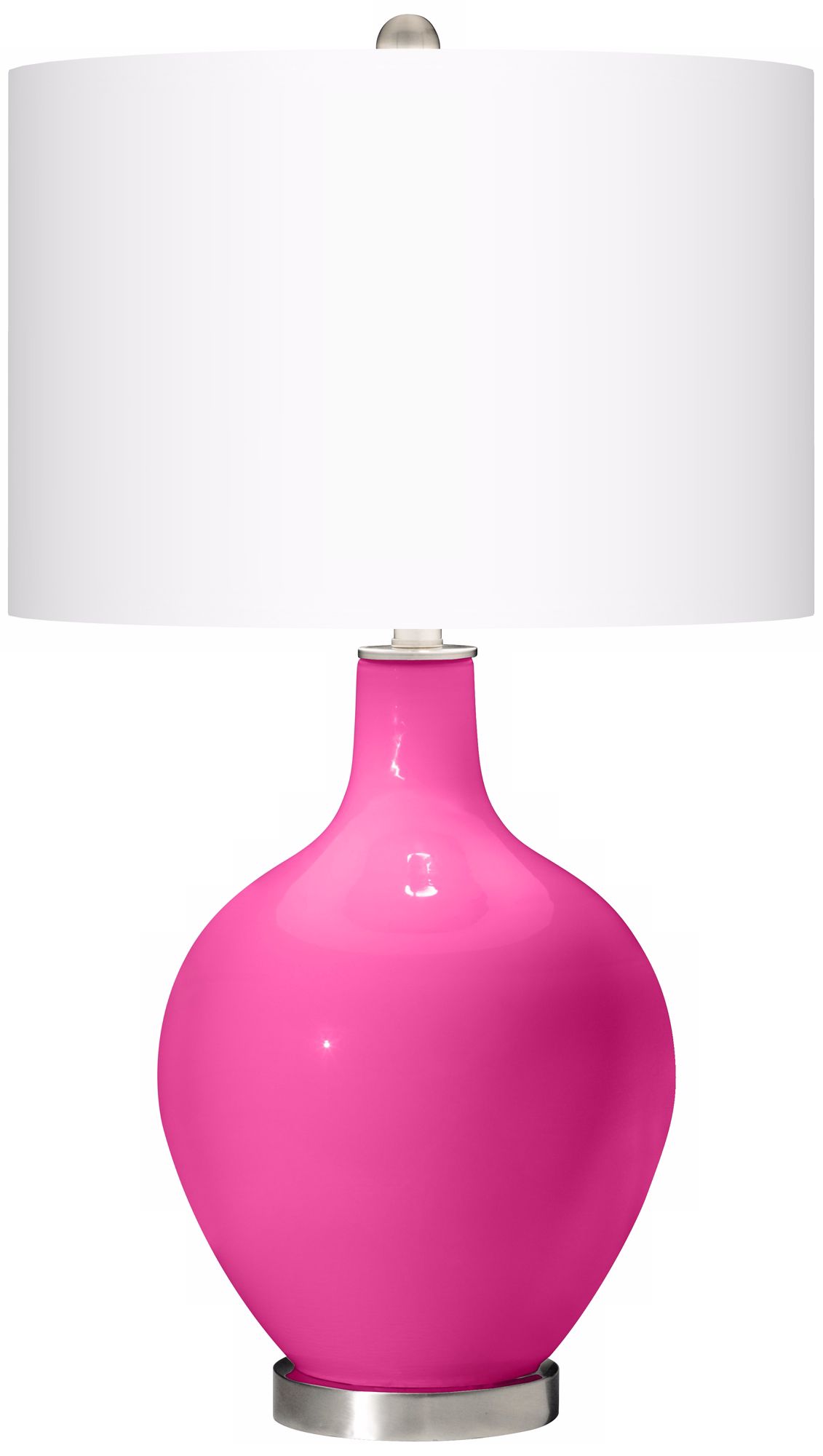 fuchsia pink lamp