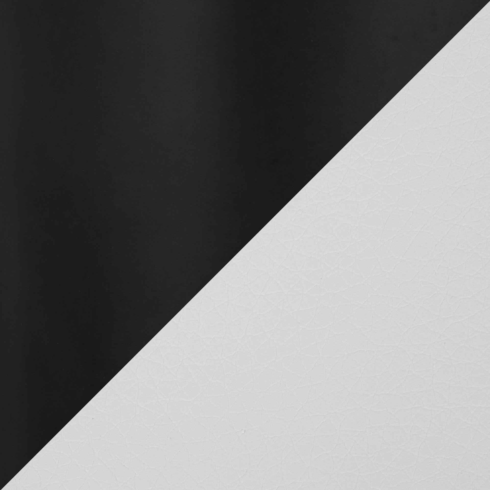 Fuji 26" Black and White Faux Leather Counter Stools Set of 2