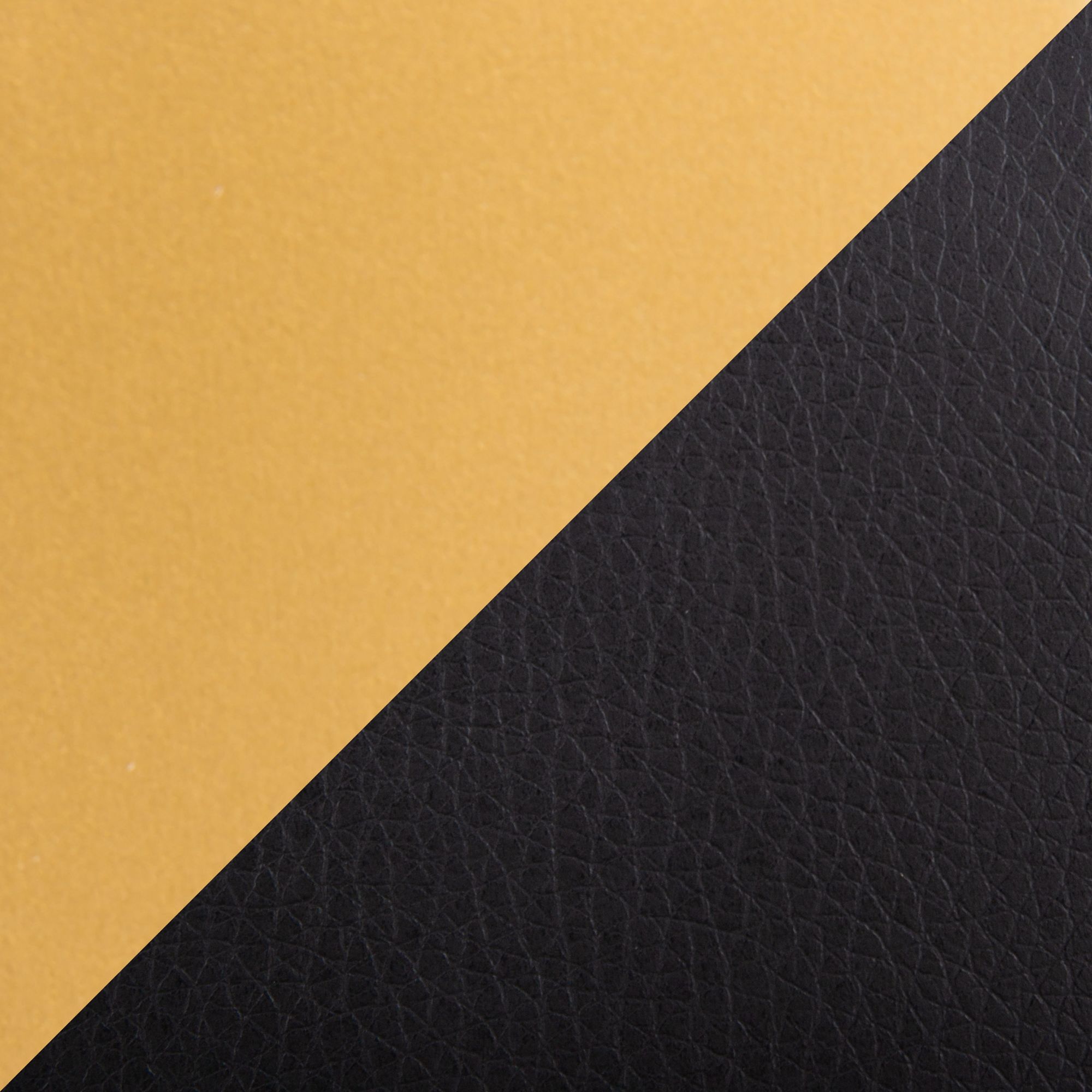 Fuji High Back Counter Stool in Gold Steel and Black PU by LumiSource Pair