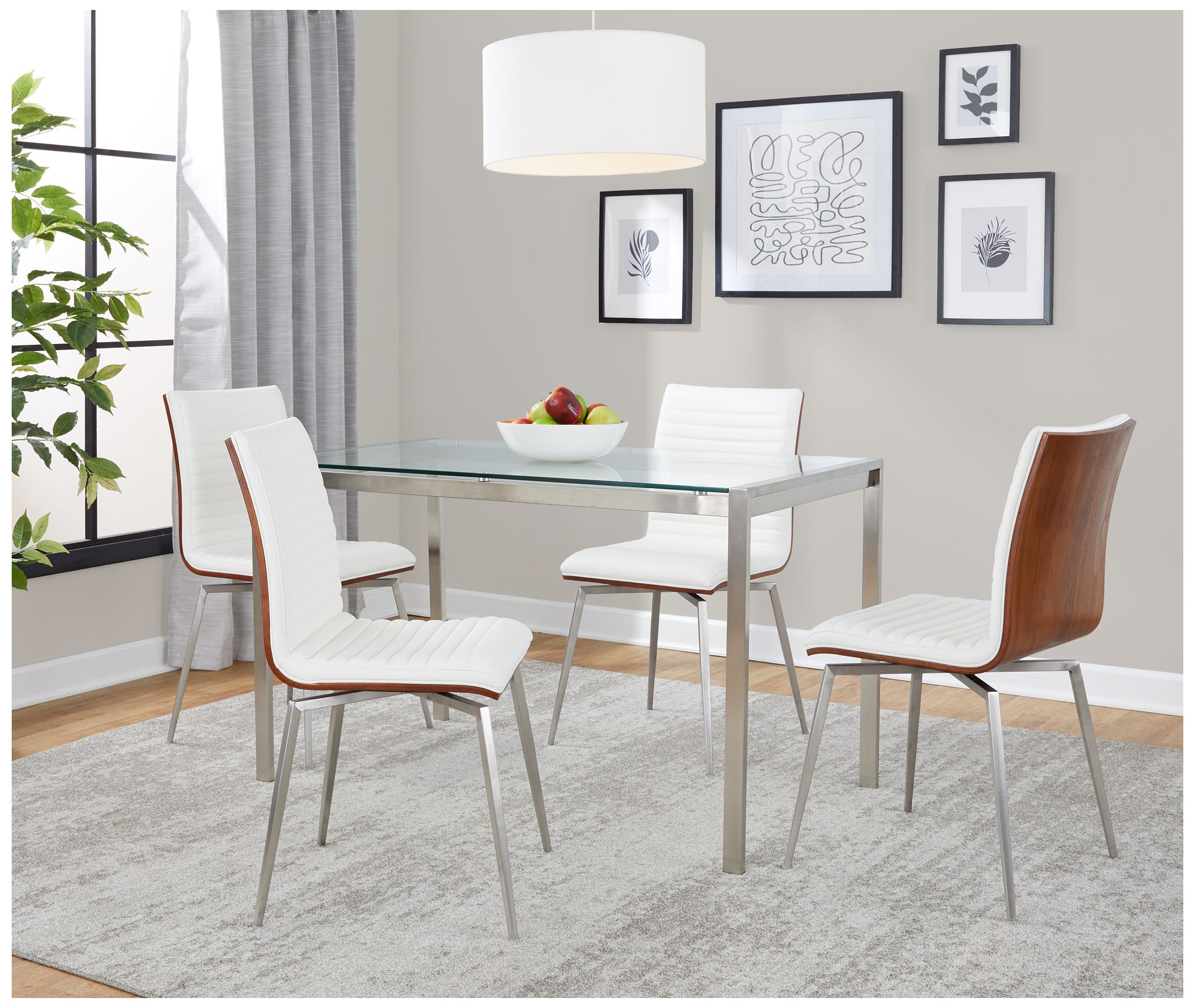 Image 4 Fuji Stainless Steel Dinette Table more views