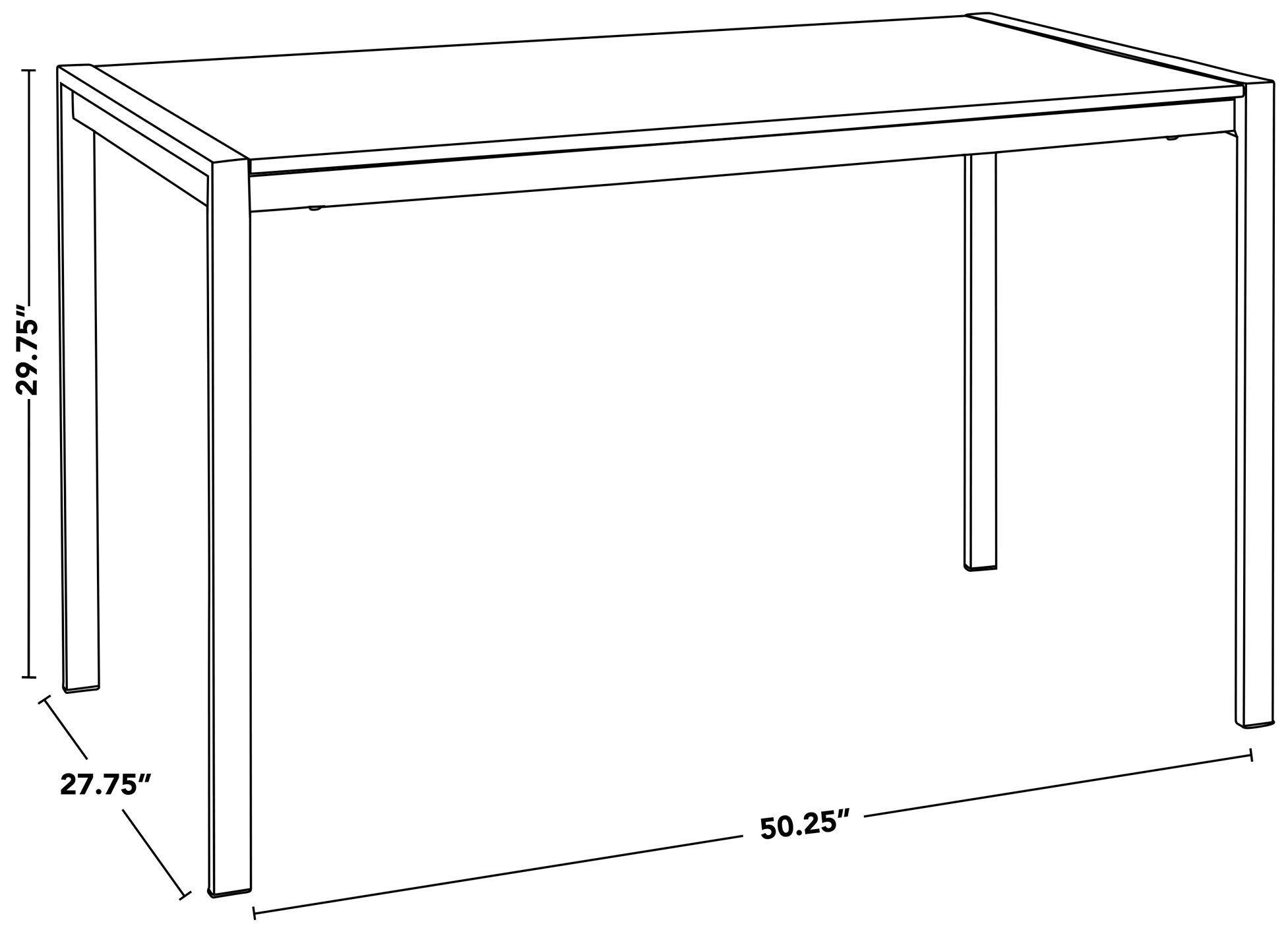 Fuji Stainless Steel Dinette Table