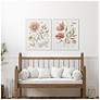 4_Full Bloom I 23"W x 29"H Transitional Framed Art Set of 2 more views