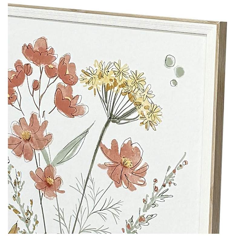 Image 3 Full Bloom II 23"W x 29"H Transitional Framed Art Set of 2 more views