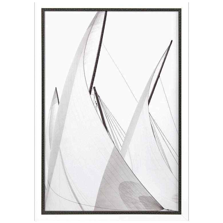 Image 1 Full Sails - Breeze 27"W x 39"H Framed Art