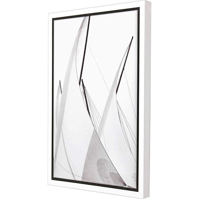 Image 3 Full Sails - Breeze 27"W x 39"H Framed Art more views