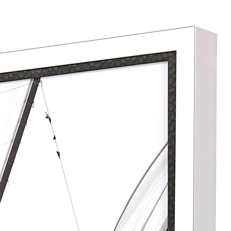 Image 2 Full Sails - Gust 27"W x 39"H Framed Art more views