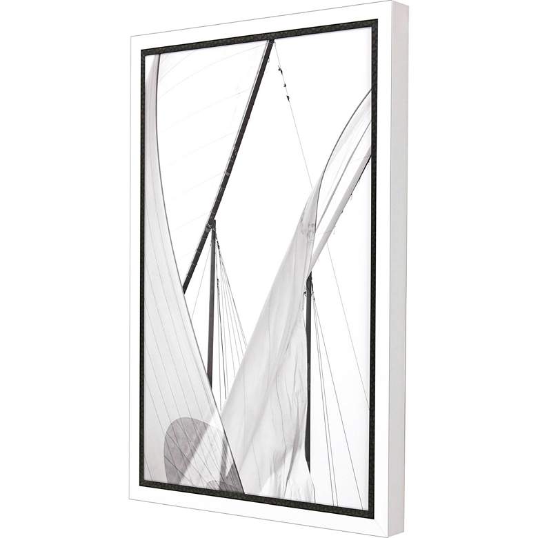 Image 3 Full Sails - Gust 27"W x 39"H Framed Art more views
