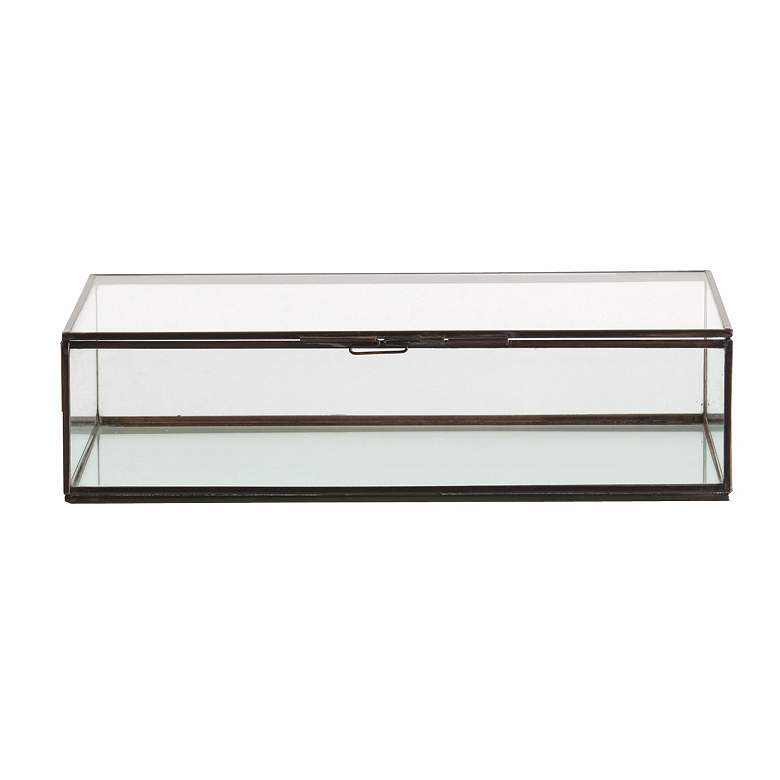 Image 1 Fuller Clear Glass Document Box