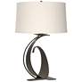 Fullered Impressions 29"H Natural Iron Table Lamp w/ Anna Shade