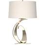 Fullered Impressions 29"H Sterling Table Lamp w/ Anna Shade