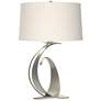 Fullered Impressions 29"H Vintage Platinum Table Lamp w/ Anna Shade