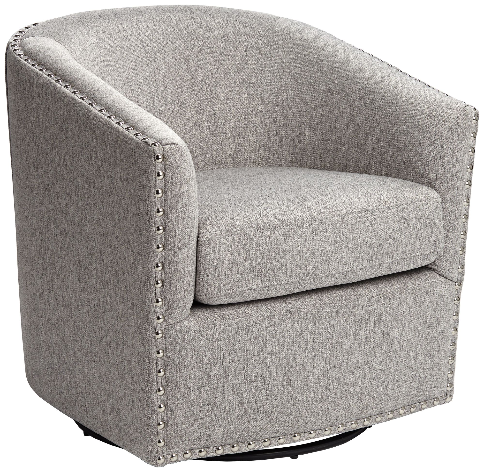 comfortable lounge chair with ottoman