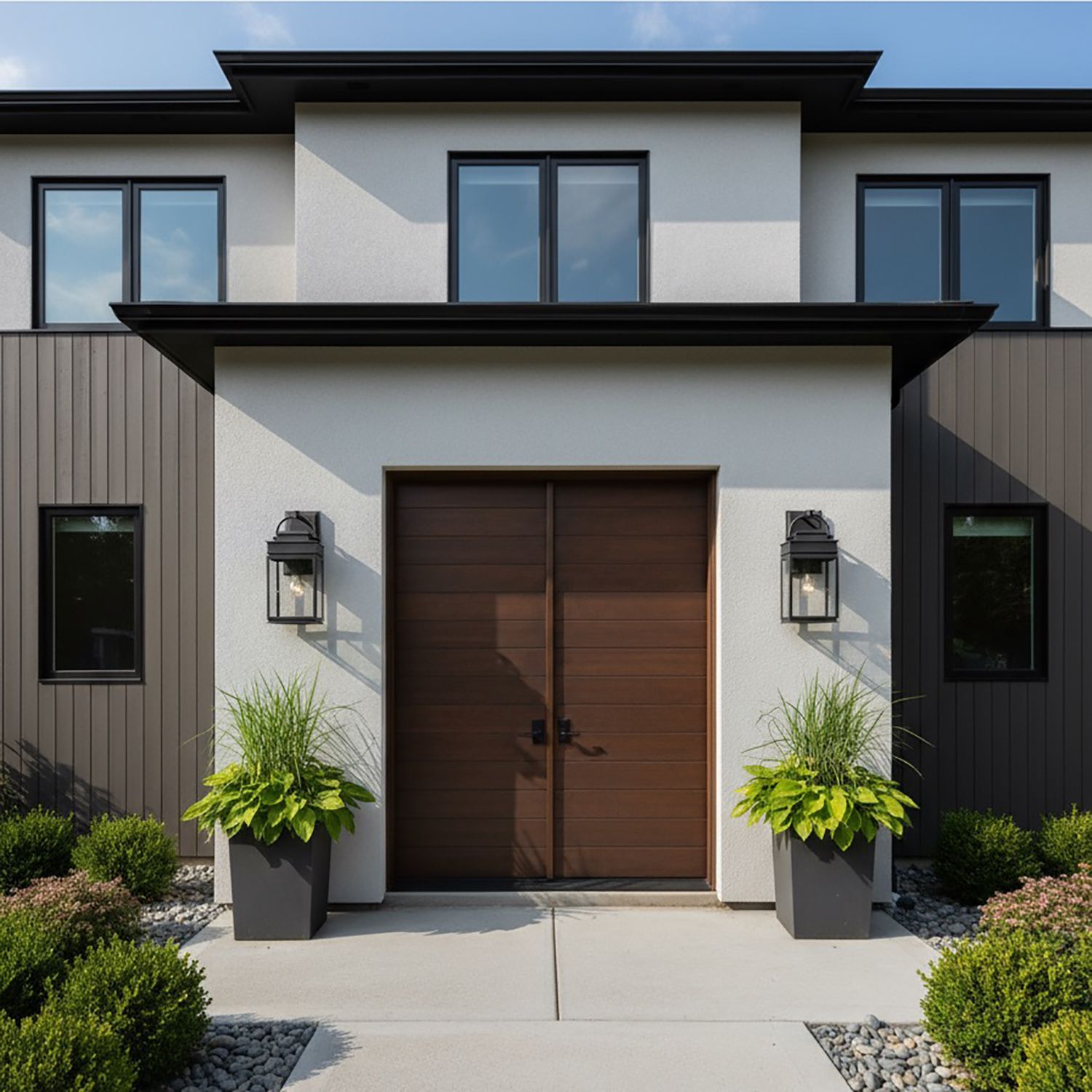 Image 2 Fulton 1-Light Black Metal and Clear Glass Outdoor Wall Light more views