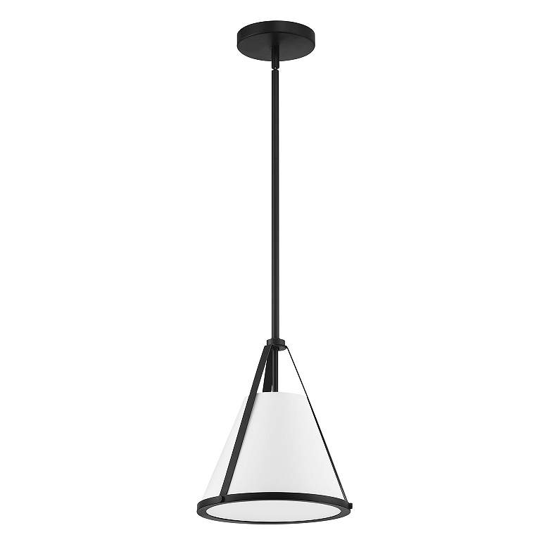 Image 3 Fulton 1 Light Black Pendant more views